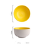 Frosted simple ceramic bowl