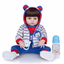 Wholesale KEIUMI Full Silicone Vinyl Reborn Baby Dolls Fashion Waterproof Doll Baby Toy For Kids Birthday Gifts Playmate