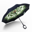 New Windproof C-Handle Double Layer Inverted Umbrella Cars Reversible Umbrella