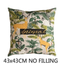 Madagascar, Jungle Animal Cushion Cover in Lush Green