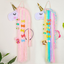 Felt unicorn storage belt wall hanging