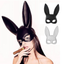 Cosplay Rabbit Mask (Black/White)