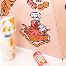 Cartoon vinyl parasol