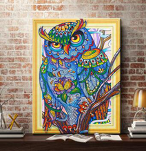 Mit Perlen - Die Bunte Eule - Diamond Painting