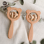 Let's Make 2PCS/Set Bed Bell Baby Toys Teether Wooden Rattles Bracelet Pacifier Chain Rodent Beading Beech Musical Newborn Toys