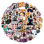 50Pcs Anime Demon Slayer Kimetsu No Yaiba Mugen Ressha Hen Stickers PVC Decals Skateboard Sticker For Laptop Motorcycle Luggage