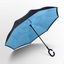 New Windproof C-Handle Double Layer Inverted Umbrella Cars Reversible Umbrella