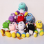 18cm Super Bros Green Yoshi Plush Toys Doll Yoshi Dragon Plush Soft Stuffed Animals Toys Gifts for Children Kids 9 Colors