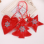 3PCS Kawaii Love Small Tree Five Pointed Star Christmas Ornaments Christmas Decorations For Home Xmas Tree Pendant Gift