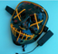 Halloween Cold Light Ghost Step Dance Clothes Glow Mask LED Flash Ghost Face Adult Fluorescent Dance Mask