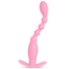 Remote control vibrating silicone anal plug