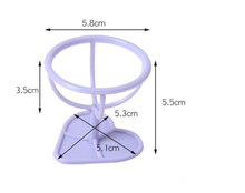 Beauty egg shelf makeup egg puff storage bracket