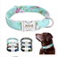 Pet Dog Name Collar Custom Large Dog Collar Lettering Tag