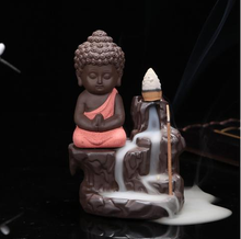 BUDDHA INCENSE BURNER + 20PC INCENSE CONES