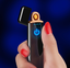 Touch Sensitive USB Lighter Double Side Ignition
