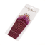 12 Pieces Painting Brushes Purple Pointed Flat Art Paintbrush Set Watercolor Nylon Hair Oil Drawing Pen For Oil Painting