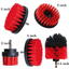 Clean kitchen floor, multifunctional electric drill brush for automobile tires