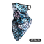 Magic hanging ear triangle scarf