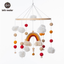 Let's Make Dropshipping Baby Rattles Crib Mobiles Toy Bed Bell Musical Box 0-12month Cloud Cotton Carousel For Cots Projection