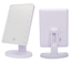 Led desktop storage make up mirror 16 / 22 lamp