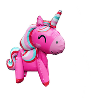 Stereoscopic 3D aluminum balloon