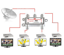 JASEN 4 power division satellite four power divider four distributor JS-SP04