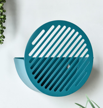 Nordic Round Hollow Wall Storage Rack & Bookshelf