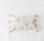 National wind tufted cotton canvas pillowcase