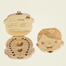 Baby teeth preservation box