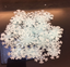 3D stereo snowflake luminous wall stickers creative DIY Christmas stickers fluorescent stickers