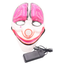 Halloween clown brain glowing mask
