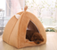 Manufacturer provides cartoon triangle shape pet nest