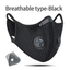 Protective Face Mask with Filter Anti-Pollution Cycling and Goggles