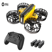 Holy Stone HS450 Mini RC Drone Headless Drones Mini RC Quadrocopter Dron One Key Land Auto Hovering  3 Batteries  Helicopter