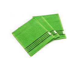 Simple gloves double-sided practical bath towel thin section Korea imported bath towelKorean Towel Scrub