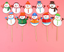 Cake Insert Christmas Cake Decoration Plug-in Accessories Snowman Old Christmas Tree Christmas Accessories