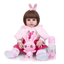 Wholesale KEIUMI Full Silicone Vinyl Reborn Baby Dolls Fashion Waterproof Doll Baby Toy For Kids Birthday Gifts Playmate