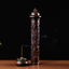 Ebony carved plate dragon incense burner cylinder