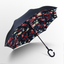 New Windproof C-Handle Double Layer Inverted Umbrella Cars Reversible Umbrella