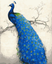 Peacock Frameless Pictures Painting By Numbers DIY Digital Canvas Oil Painting Europe Home Decoration Wall