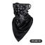 Magic hanging ear triangle scarf