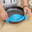 Silicone Colanders Kitchen Clip On Pot Strainer Drainer For Draining Excess Liquid Univers Draining Pasta Vegetable Cookware