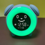 Colorful night light electronic alarm clock