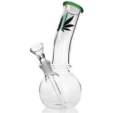 Transparent glass hookah