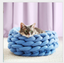 Irrigation core cotton cloth line machine washable water washable hand-woven kennel cat litter