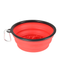 Pet slow food bowl outdoor portable dog anti-mite bowl folding slow food bowl