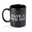 Have a Nice Day Middle Finger Ceramic Mug