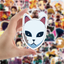 50Pcs Anime Demon Slayer Kimetsu No Yaiba Mugen Ressha Hen Stickers PVC Decals Skateboard Sticker For Laptop Motorcycle Luggage