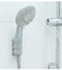 Punch-free shower suction cup fixed base
