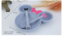 Wheat straw children's bowl tableware